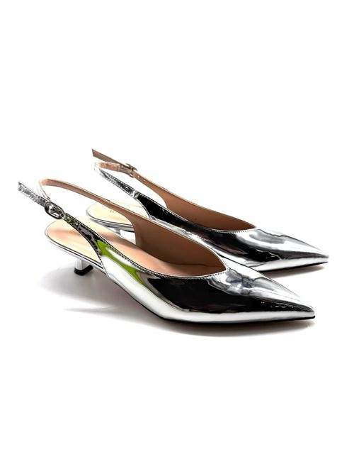 Slingback donna a specchio IL LACCIO | 570SPACEARGENTO